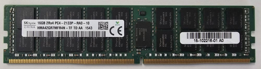 3 X SK Hynix 16GB DDR4 ECC Registered Server RAM - PC4-2133P (HMA42GR Tested E - Foto 4