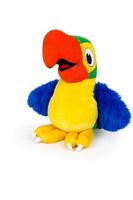 Redi Club Plüsch Papagei Maskottchen Rediffusion 56cm 1990er