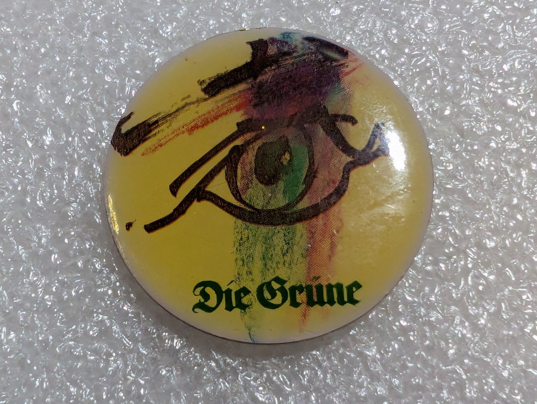 Placchette & Badge: Ansteckpin 252: Die Grüne – Usato da Oppligen venduto da Pin-Fall-Shop