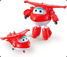 Super Wings Jett Transform Figur, tolles Spielzeug!