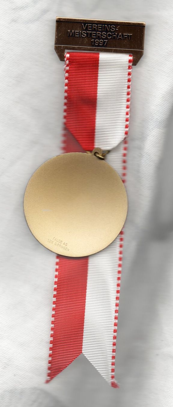 Médailles: Medaille Vereinsmeisterschaft Solothurn 1997 – D'occasion à Prangins par Timband 3