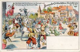 Dornach   SO  .  Dornacher Schlachtfeier Solothurn  1899