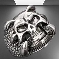 💥☠️ Rock Your Style – Big Skull Ring für echte Kerle! ⚡️💥