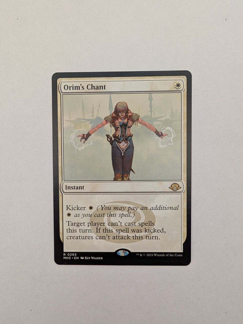 Magic The Gathering Sammelbilder & Trading cards: Orim's Chant - MTG – Gebraucht aus Bolligen von RedFox8