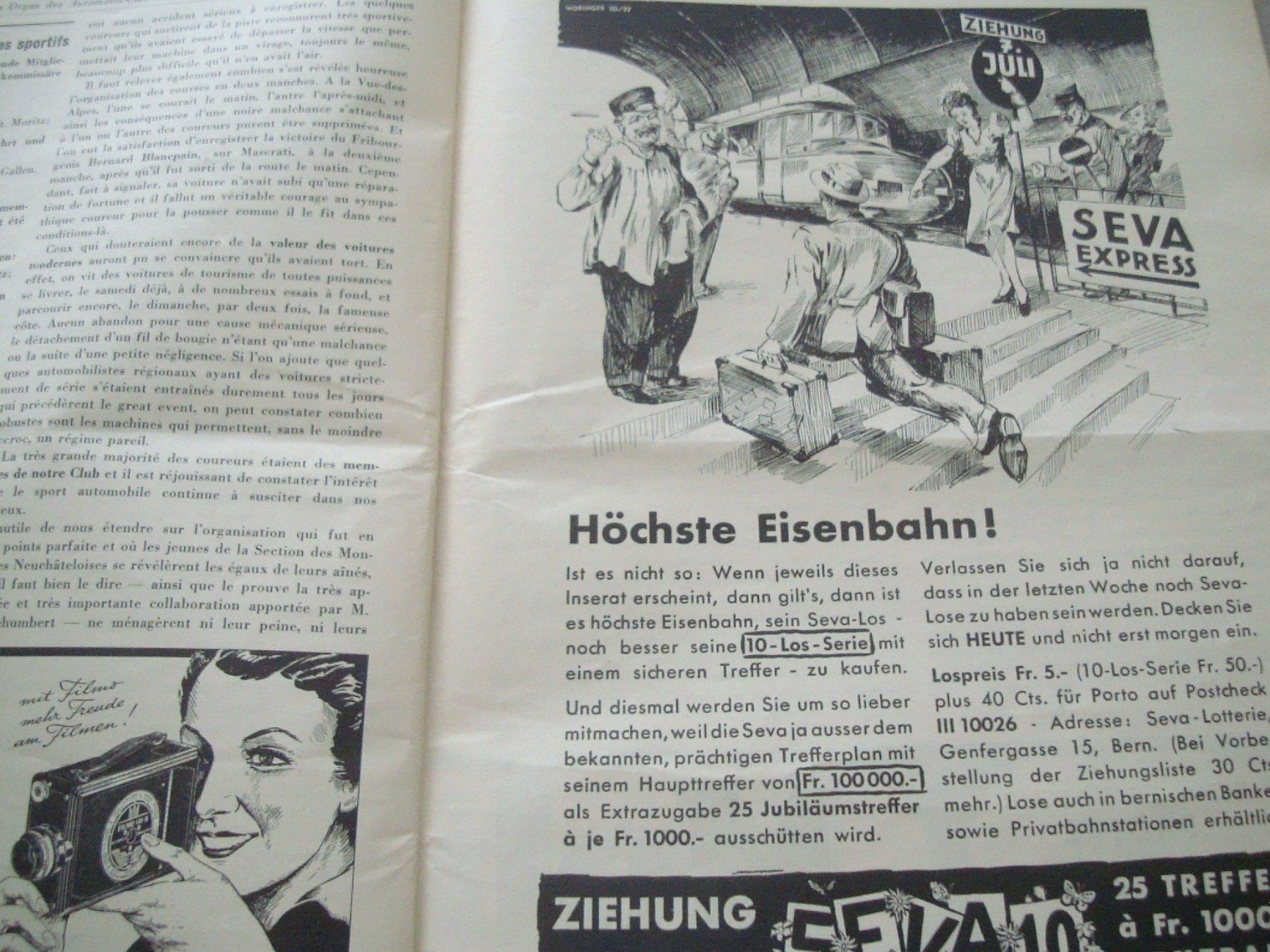 Zeitschriften & Magazine: Zeitung - Auto - ACS - 1939 - Heft Nr. 12 – Gebraucht aus Neuenegg von flohcante 5