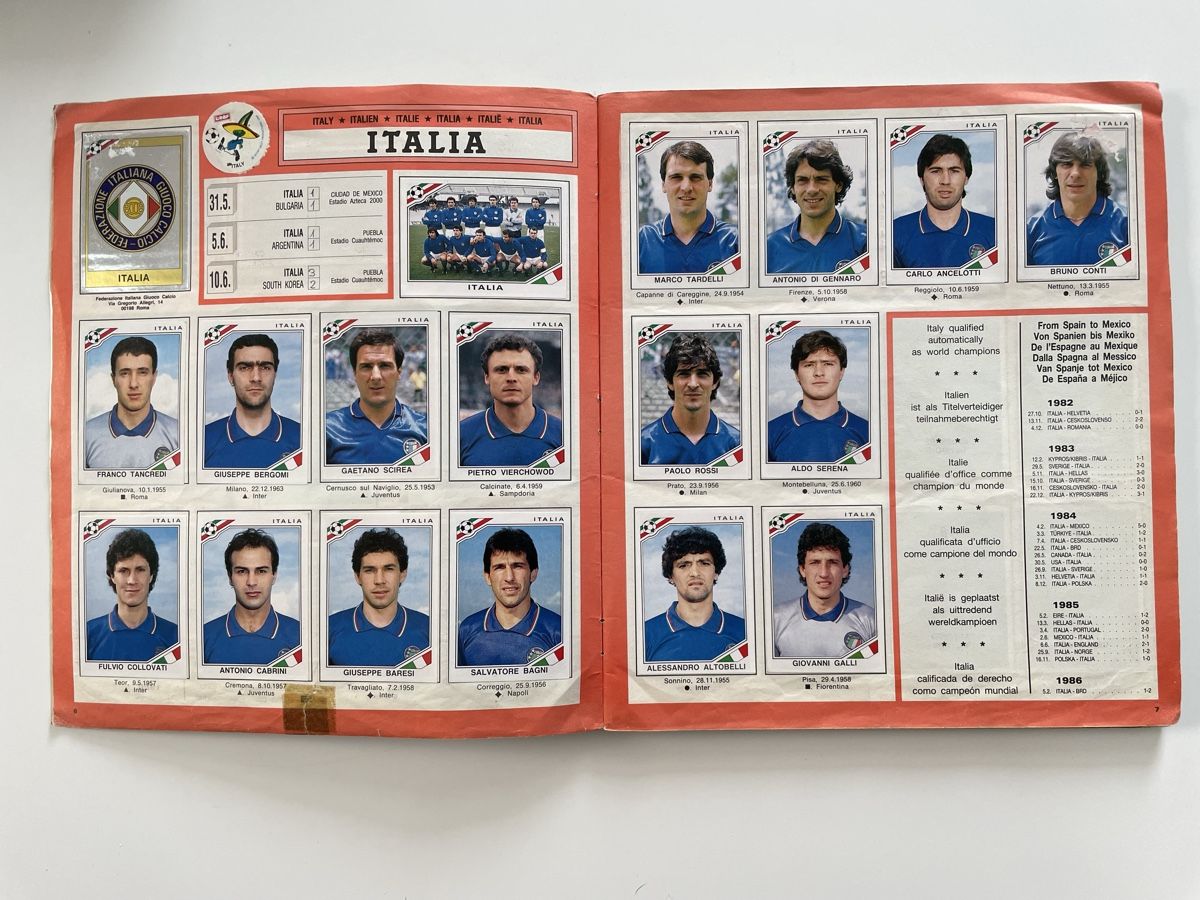 Panini Album: Album Panini WM 1986 complet  – Difettoso da Evilard venduto da Leomau 6