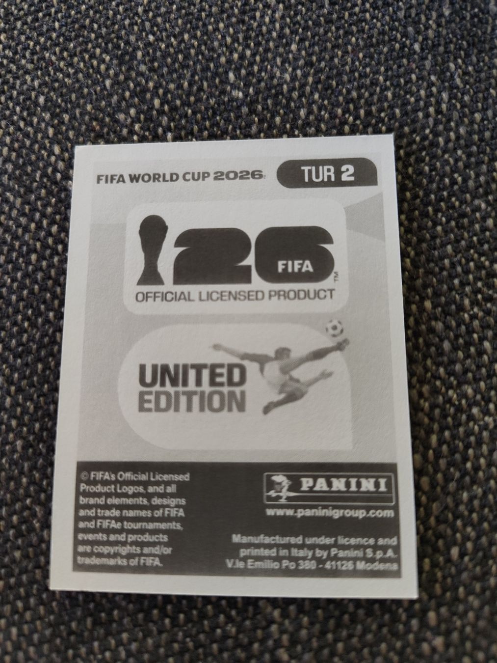 Panini Carte collezionabili: Panini 2026 Wm Tur 2 – Nuovo (secondo la descrizione) da Lieli venduto da Maholo 1