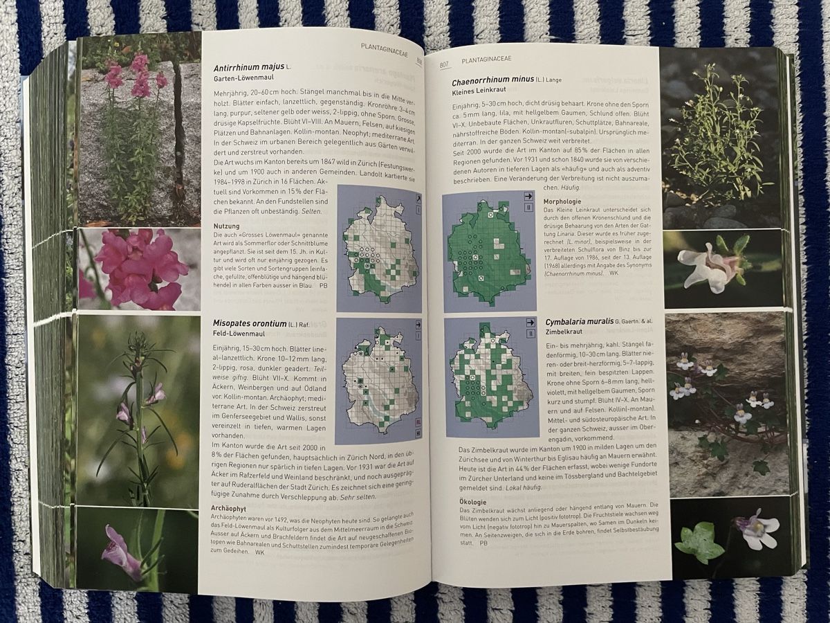 Bücher: Flora des Kantons Zürich – Neu und originalverpackt aus Bäretswil von Evamaria1 3