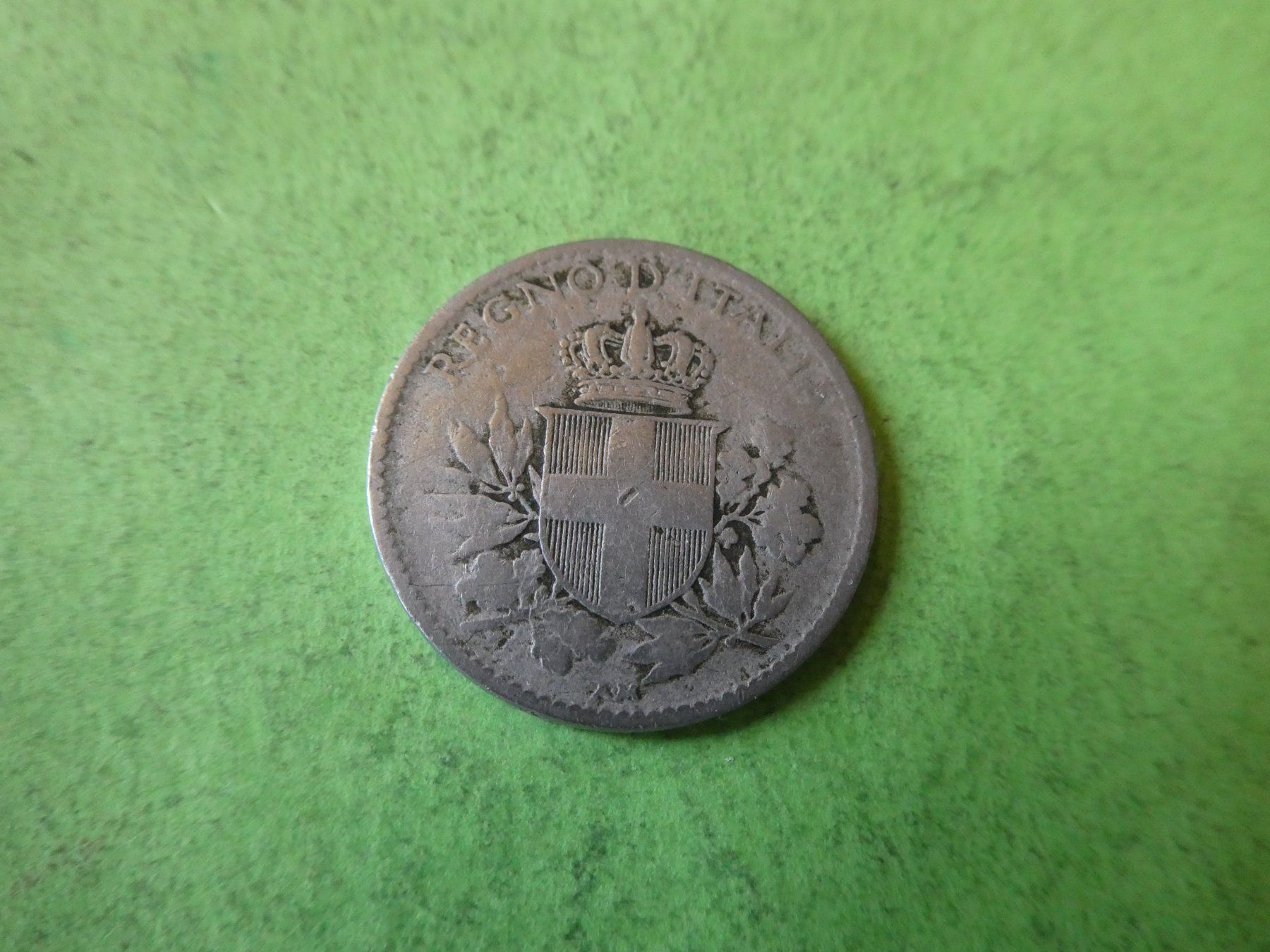 Toutes les monnaies: Italien 1918, 20 Centesimi – D'occasion à Hinterforst par Rohusri
