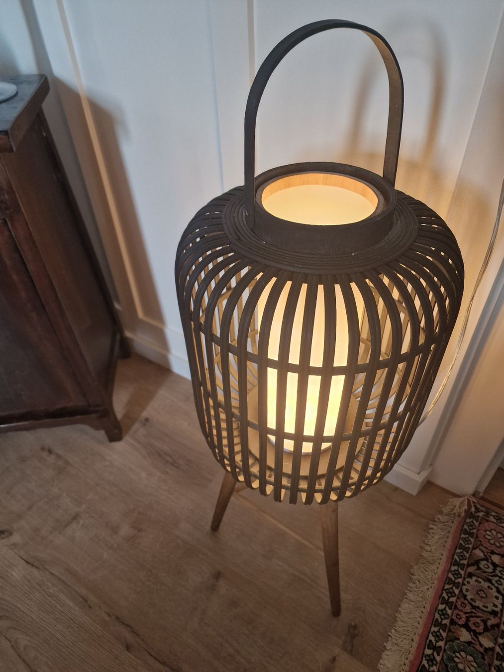 Pfister Lampes: Stehlampe Rattan – D'occasion à Gerlafingen par Regenboge4 3