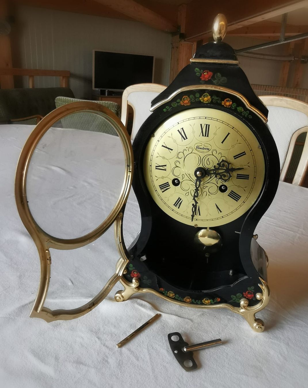 Orologi: Comtesse Pendeluhr, Wanduhr – Usato da Gerlafingen venduto da Antik_mann 2