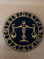 Sternzeichen des Zodiaks Waage Patch Aufnāher