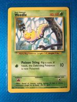 Pokemon - Weedle (69/102) Base Set English - LP -