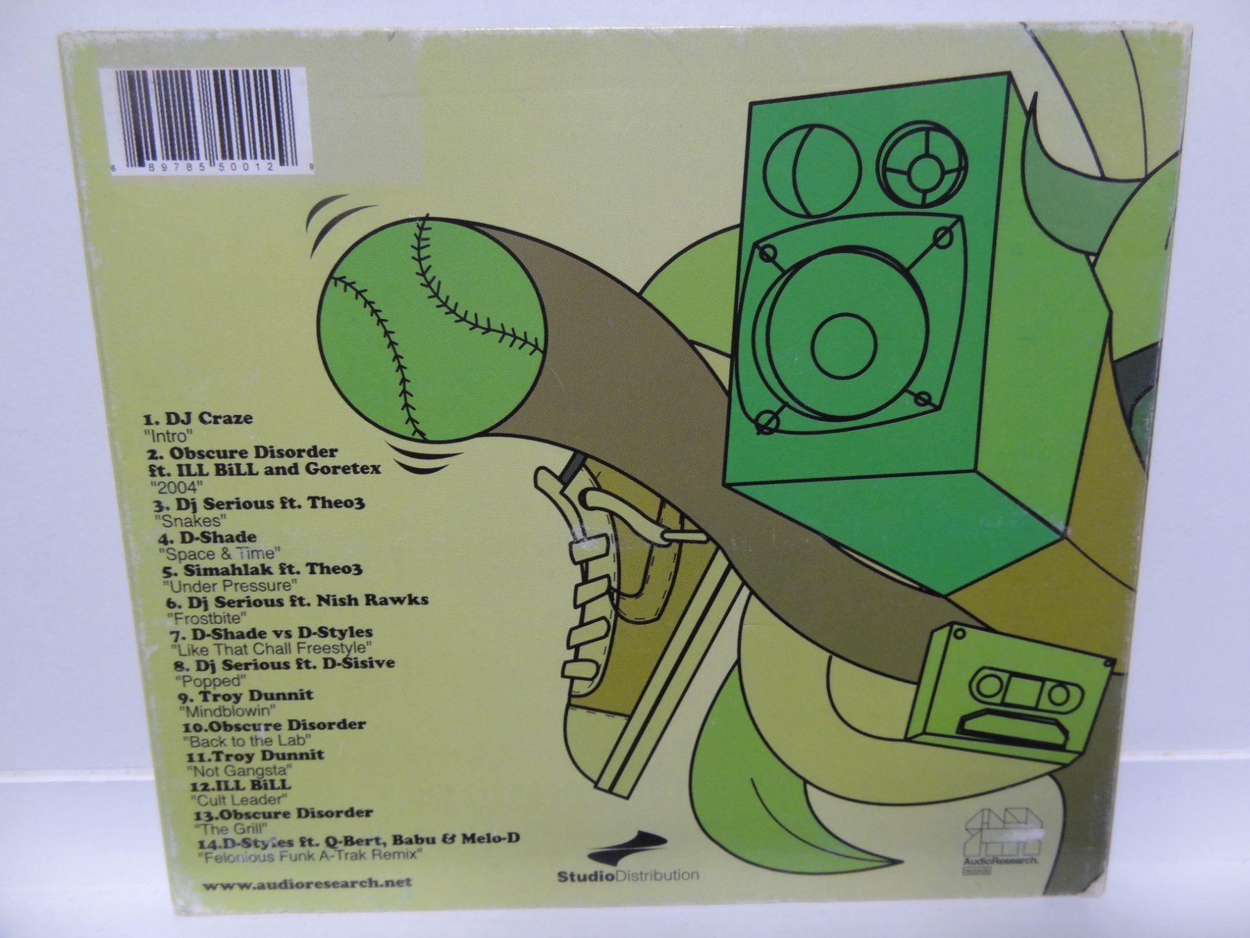 CD: DJ Craze - Rugged Radio Saturday – Usato da luzern venduto da musicandart 1