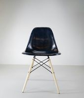 35x Eames Side Chair DSW | Fiberglas | Navy Blue