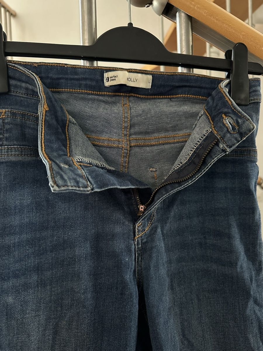 Jeans: Bermuda jeans stretch T.34 – Usato da Perroy venduto da barballalla 1