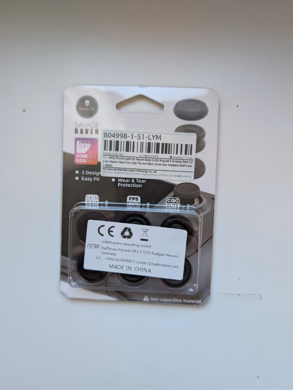 Controller: Skull & Co. Thumb Grip per Steam Deck e ROG Ally – Usato da Lugano venduto da axa_s25j 3