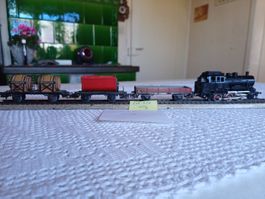 Märklin Dampfzugeli mit 3 Wagen  (4Tlg)