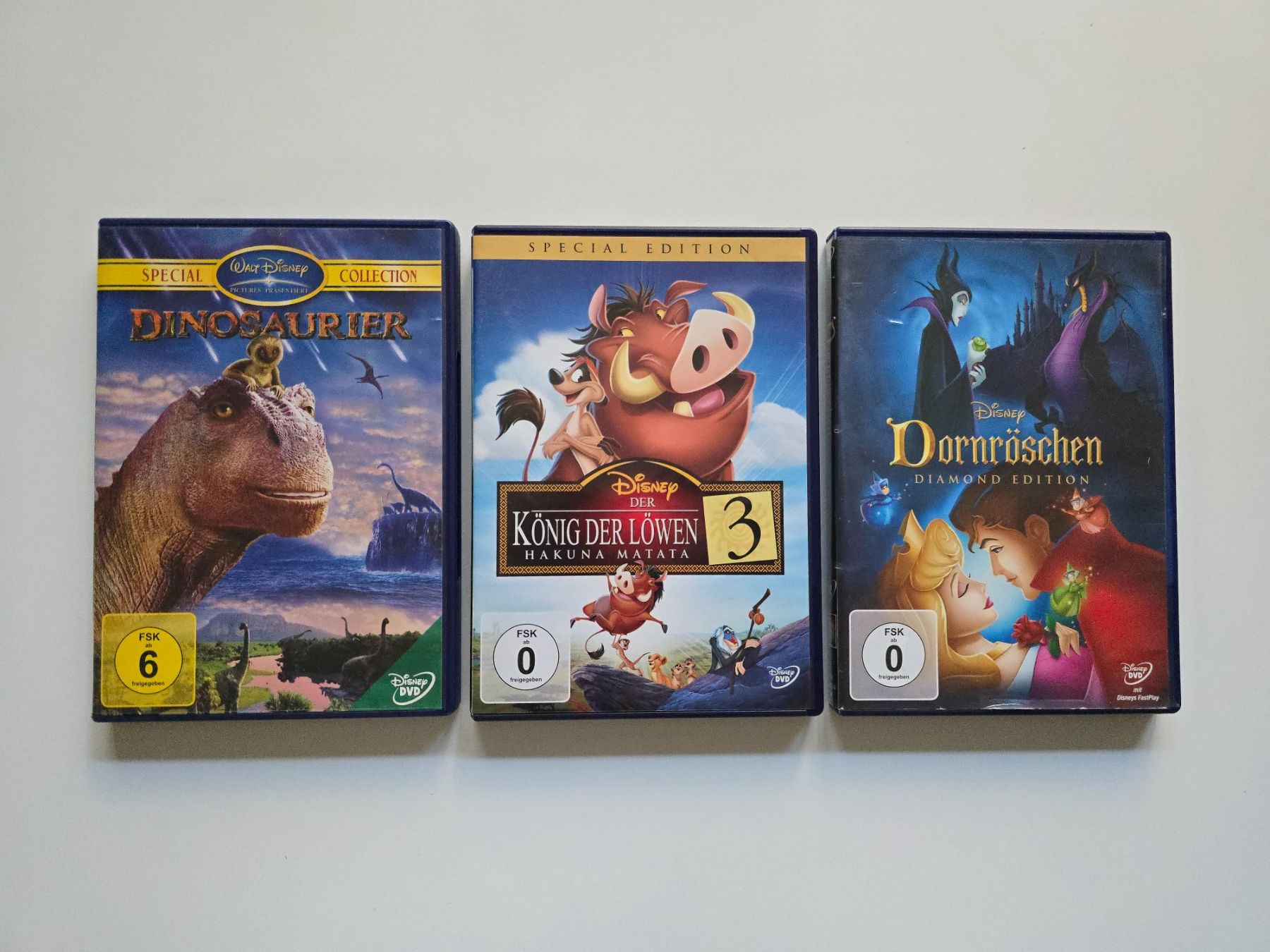 Tutti i DVDs: 3 DVD Kinder Disney – Usato da Dättlikon venduto da Wundertuete_
