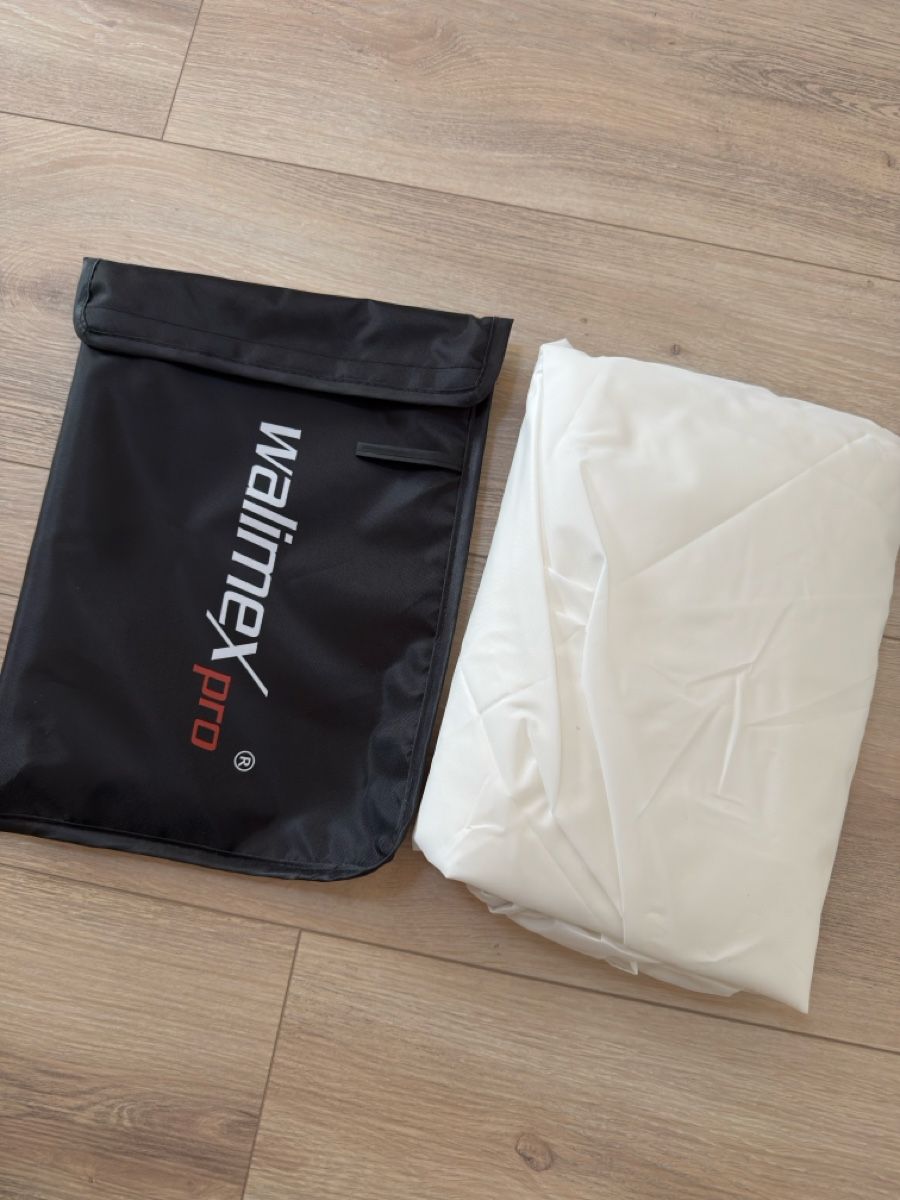 Walimex Blitze: Walimex Reflexschirmdiffusor 180cm  – Neu (gemäss Beschreibung) aus Sarmenstorf von Nathaliie_21 1