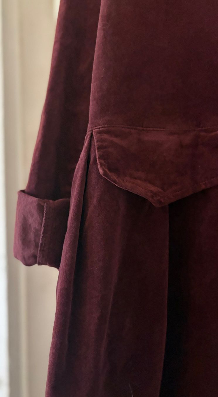 Cappotti: MANTEAU EN FIN VELOURS!! M – Nuovo e nell'imballaggio originale da Locarno venduto da NicoNion 6