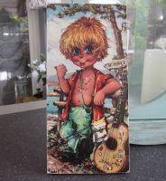 Mid Century Bild von Michel Thomas 21x10cm(HxB), 60er Jahre