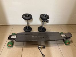 Evolve carbon elektrisches Longboard street und offroad