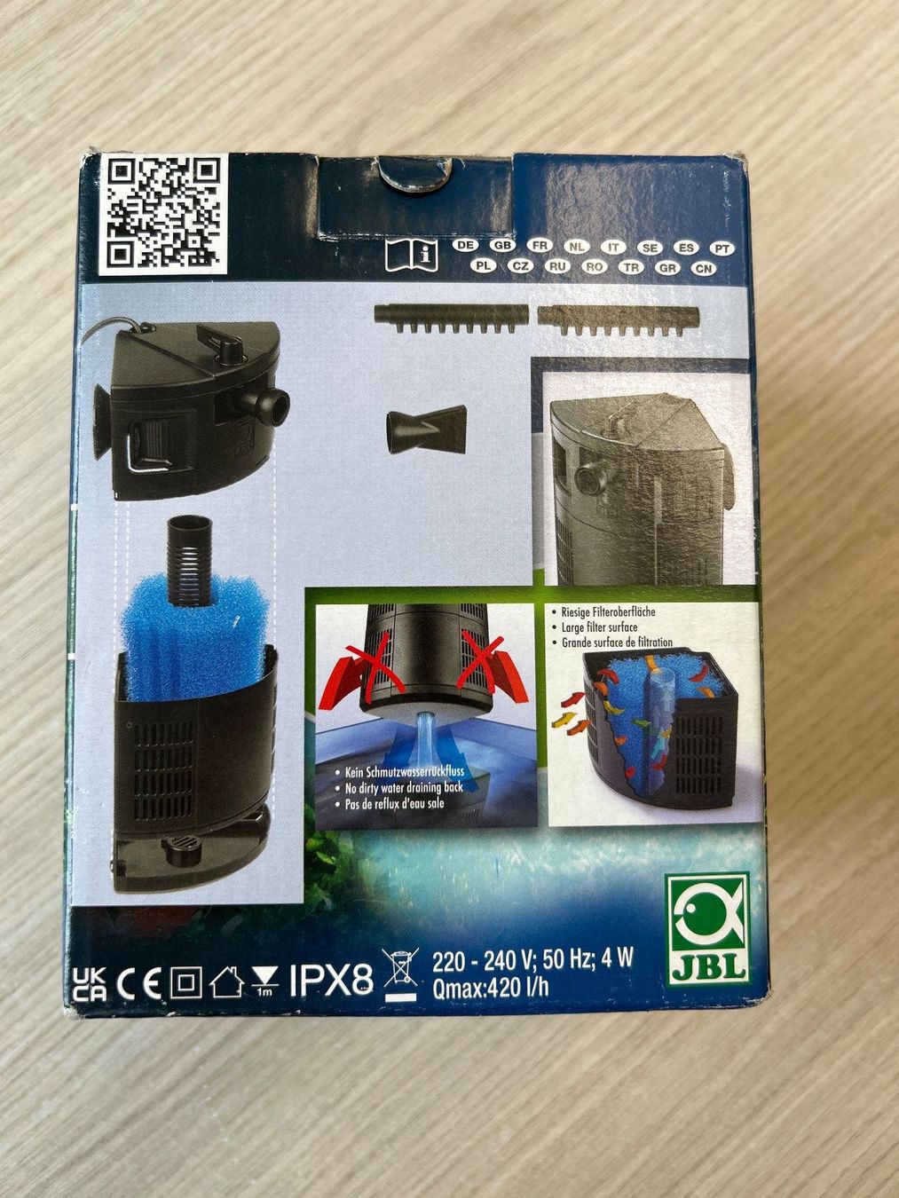 JBL Filtri: JBL Innenfilter CristalProfi i60 greenline – Nuovo e nell'imballaggio originale da Zürich venduto da Aquarium_Seerose 2