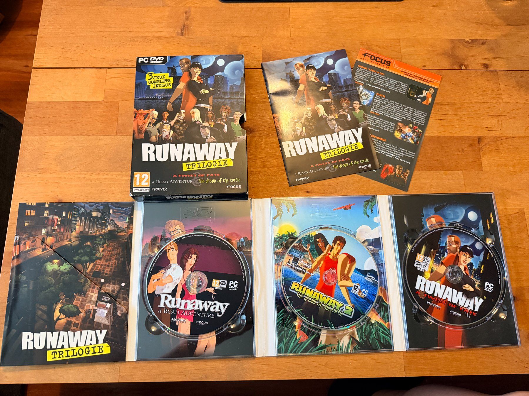 Giochi: Runaway Trilogie PC - FR - État impeccable – Usato da Bellevue venduto da LarsUlrich01