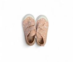Zuckersüss! Rosa Klett-Turnschuhe Gr. 24 mit Herzchenmuster