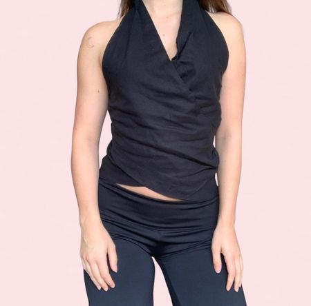 Schwarzes Zara Top