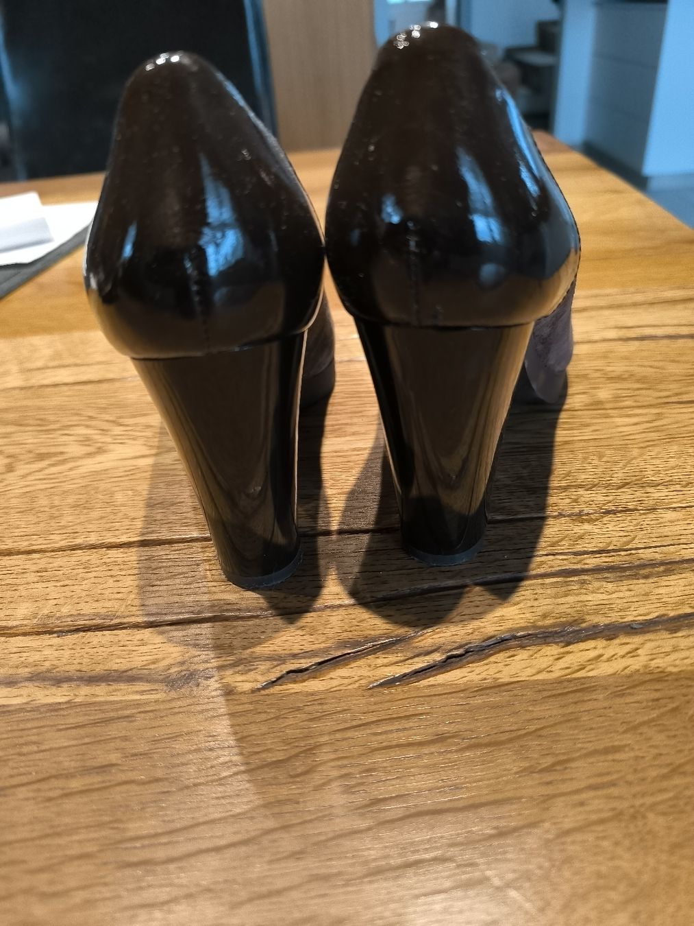 Damenschuhe: Marco Rialdi Pumps Gr. 38, Wildleder/Lack – Gebraucht aus Niederwil AG von Nioc28 2