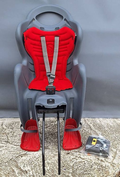 Siège Arrière Vélo Enfant Mr Fox 2021 - Jusqu'à 22 Kg (3-8 Ans), Fixation Cadre, Ceintures 3 Points, Réglable - 3