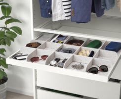 Organisateur tiroir IKEA Komplement gris bon état
