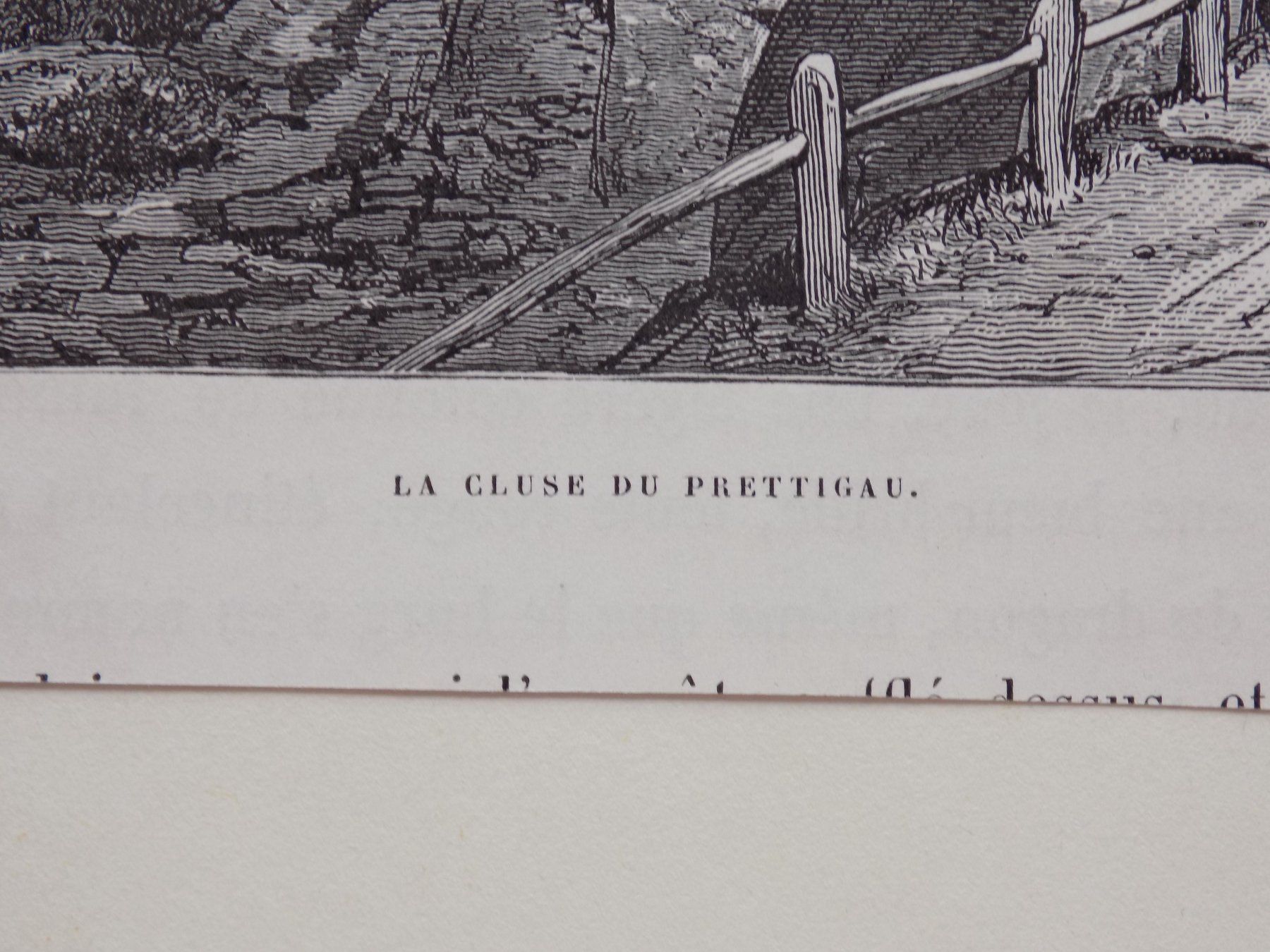 Gravures: Prättigauer Klus – D'occasion à Risch par Rischli15 2