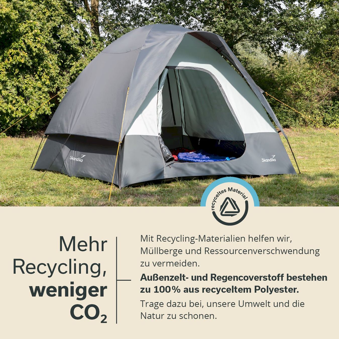 Verande & Tende da sole: Skandika Heckzelt Pitea SUV – Nuovo e nell'imballaggio originale da Bottighofen venduto da zaap 3