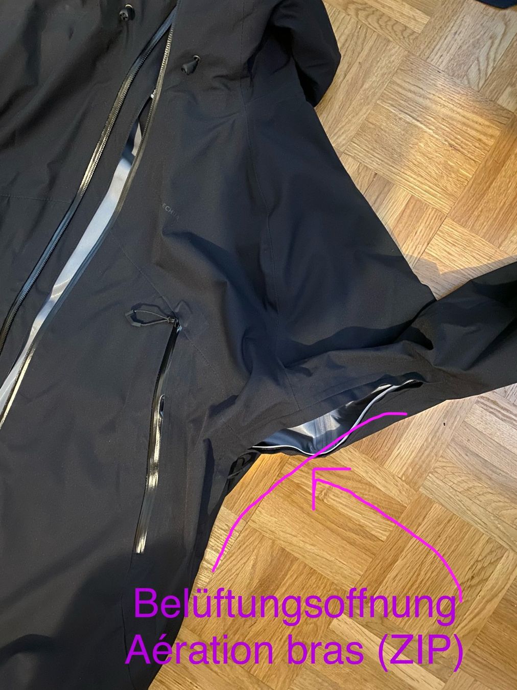 Decathlon Giacche: 100% NEU/NEUF : QUECHUA goretex hardshell imperméable jacke – Nuovo e nell'imballaggio originale da Neuchâtel venduto da verredeau 4
