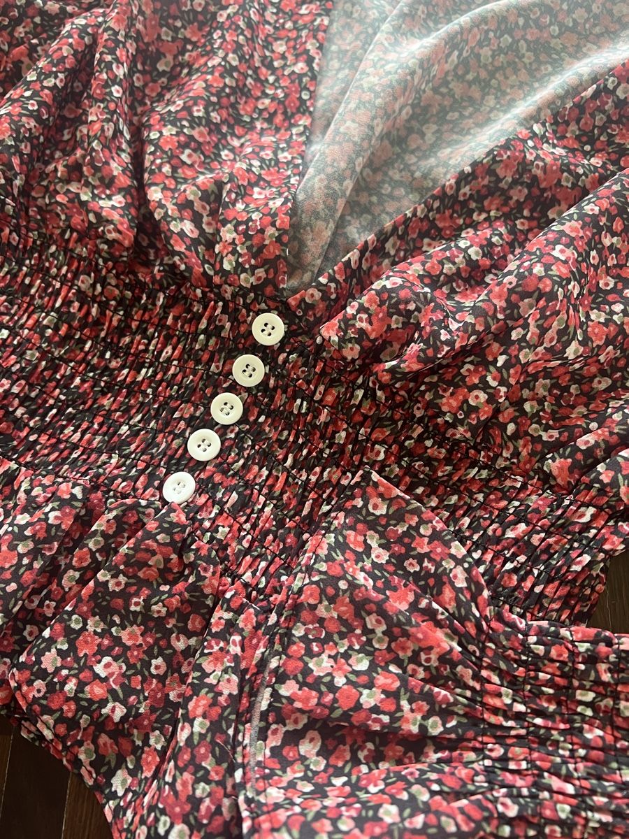 Blusen: Bluse Missguided Grösse 36 Blumenmuster – Neu (gemäss Beschreibung) aus Baar von Lila2006 1