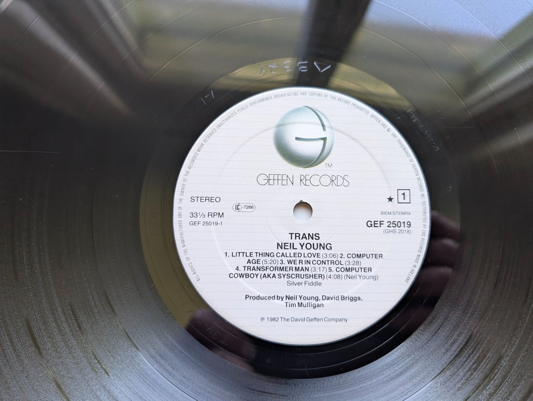 Dischi in vinile: Neil Young – Trans EU 82 – Usato da Ebikon venduto da kisuM 5