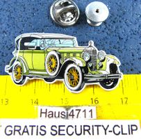 MERCEDES "NÜRBURG" AUTO PIN OLDTIMER GLASIERT mSECURITY-CLIP