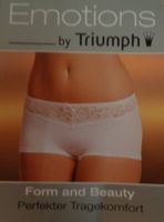 NEUES TRIUMPH Panty weiss mit Spitze Gr. L - 2021158