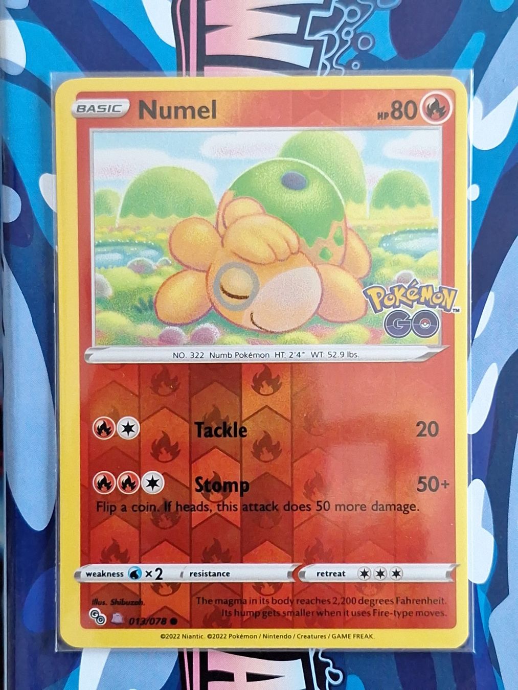 Pokémon Carte collezionabili: Numel - Ditto - Unpeeled - Pokemon GO Reverse Holo - #4 – Usato da Altstätten SG venduto da GGsGameshop