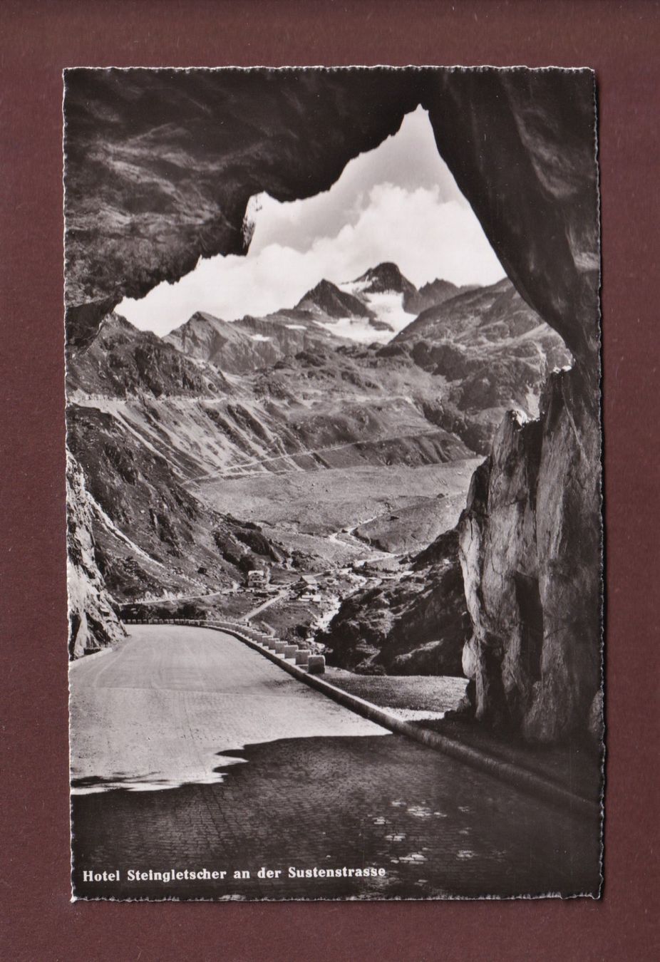 Cartes postales: Hotel STEINGLETSCHER an der Sustenstrasse – D'occasion à Pully par nicecards-shop
