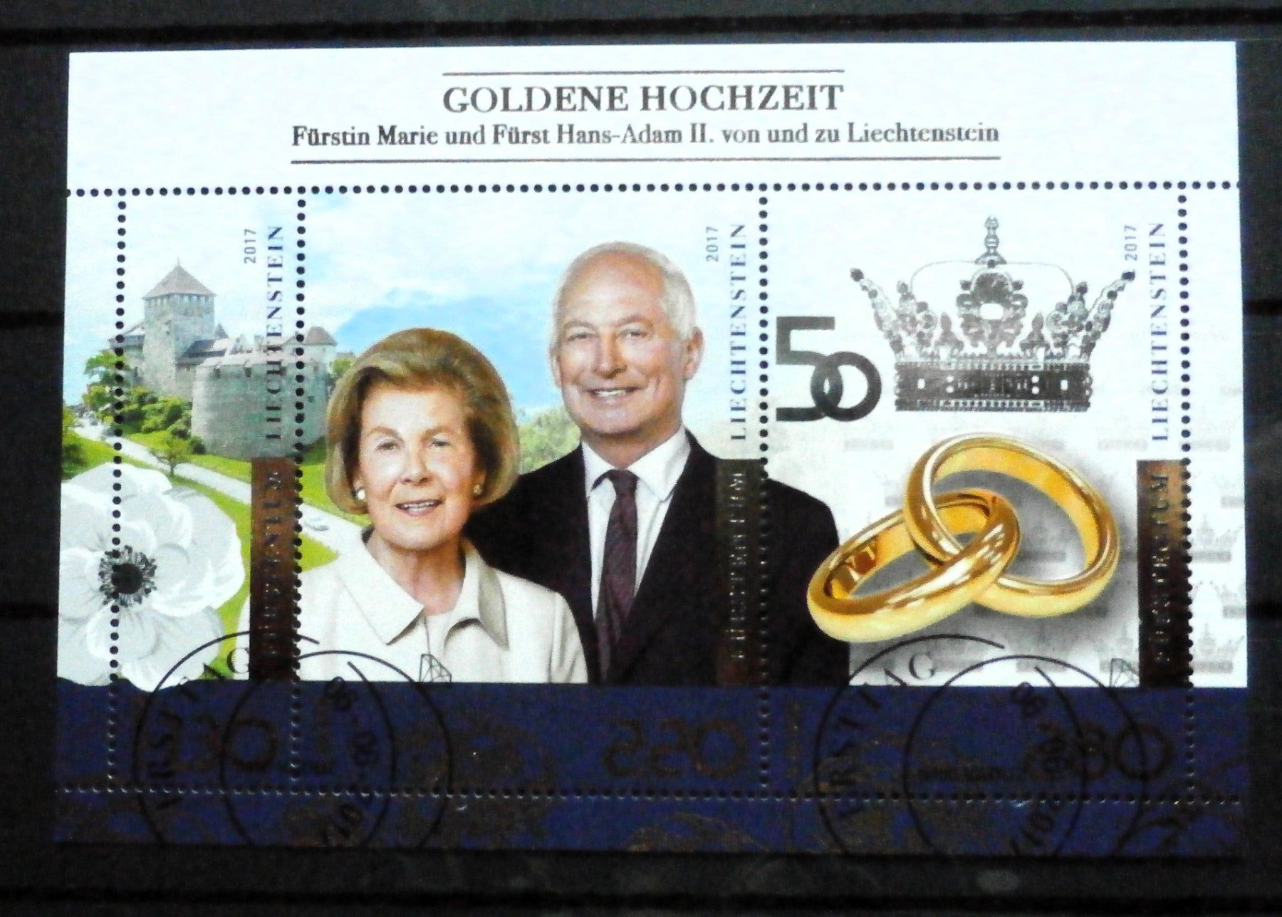 Alle Briefmarken: FL Goldene Hochzeit 2017 ET – Gebraucht aus Kehrsatz von Bernherb2