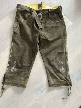 Lederhose Bayern Oktoberfest Gr. 54 braun der Wildschütz