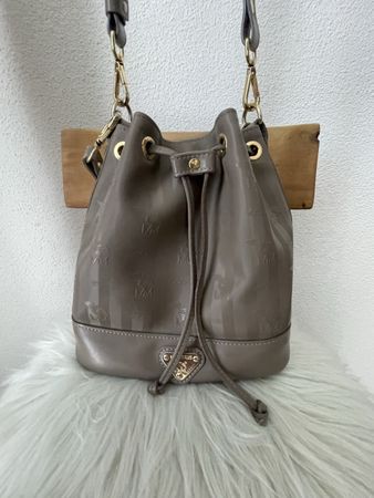 Maison Mollerus Beuteltasche in Taupe