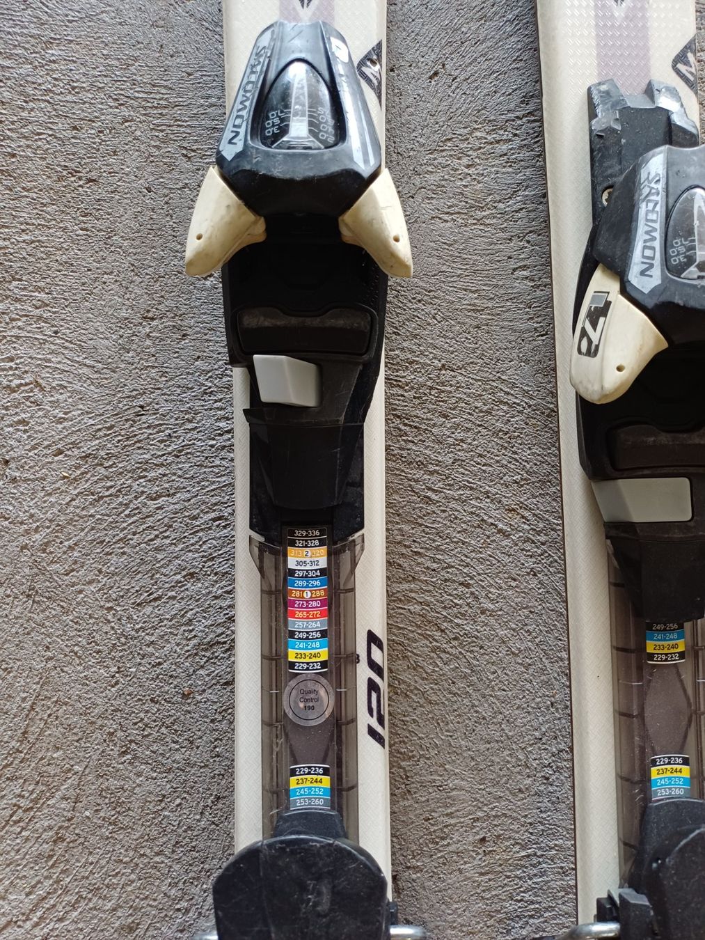 Salomon Sci: Ski Alpin Kinder 120cm – Usato da Untervaz venduto da GMF23401 2