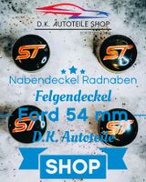 Ford ST Nabendeckel, Nabenkappen, Felgendeckel 54 mm Neu