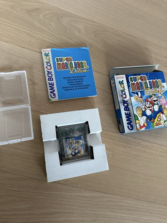 Gameboy color Super Mario Deluxe mit ovp (Gebraucht) in Uzwil für CHF ...