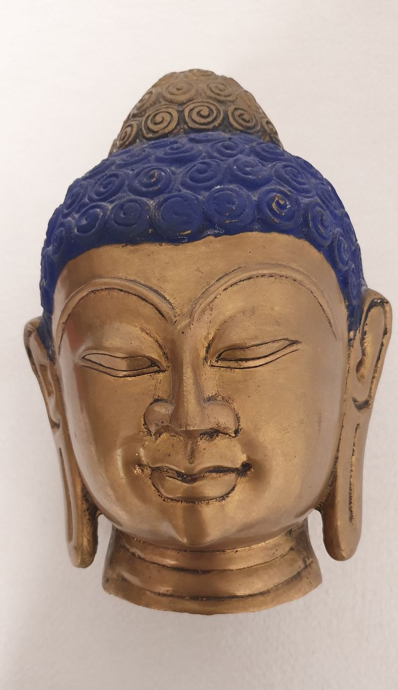 Skulpturen & Statuen: Buddah  Kopf Statue Bronce – Gebraucht aus Greppen von hploetscher 4